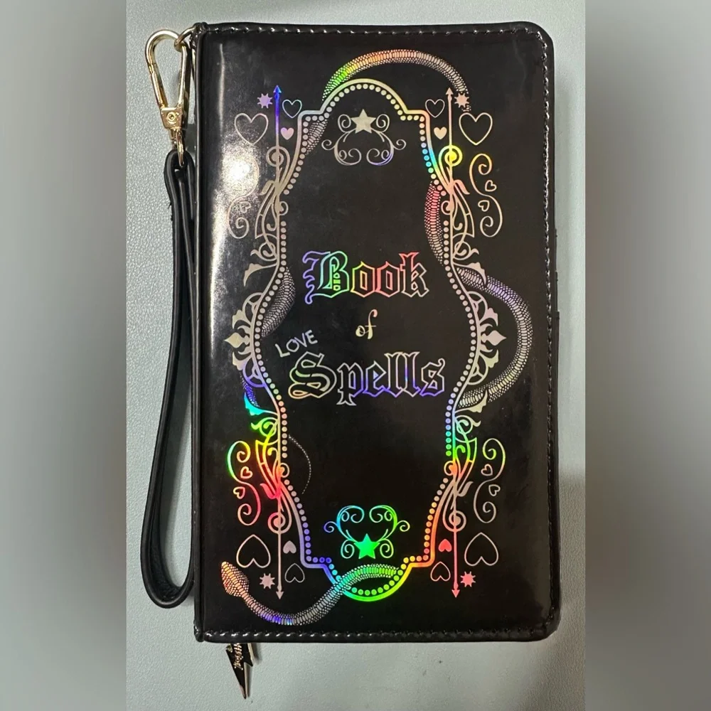 Betsey Johnson 'Book of Spells' Clutch - Picture 1 of 4